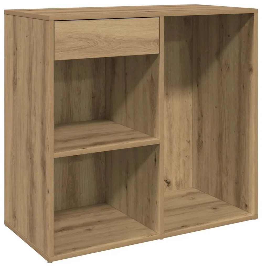 857030 vidaXL Козметичен шкаф, дъб артизан, 80x40x75 см, инженерно дърво