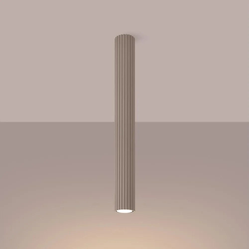 Brilagi - LED спот CRESTO 1xGU10/10W/230V 60 cm таупе