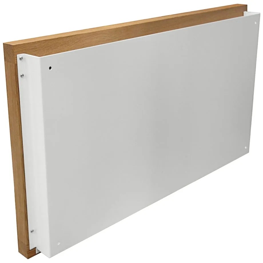 Бяла маса за накланяне, монтирана на стена Brenta - Woodman