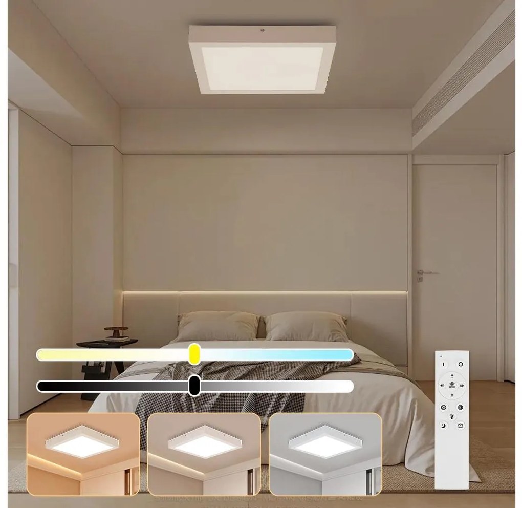 Brilagi-LED Димируема лампа за баня FRAME SMART LED/24W/230V IP44 бяла+ДУ