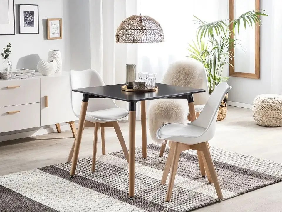 Маса Fiorino Квадрат-черен