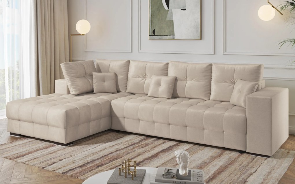 Разтегателен ъглов диван Никсън