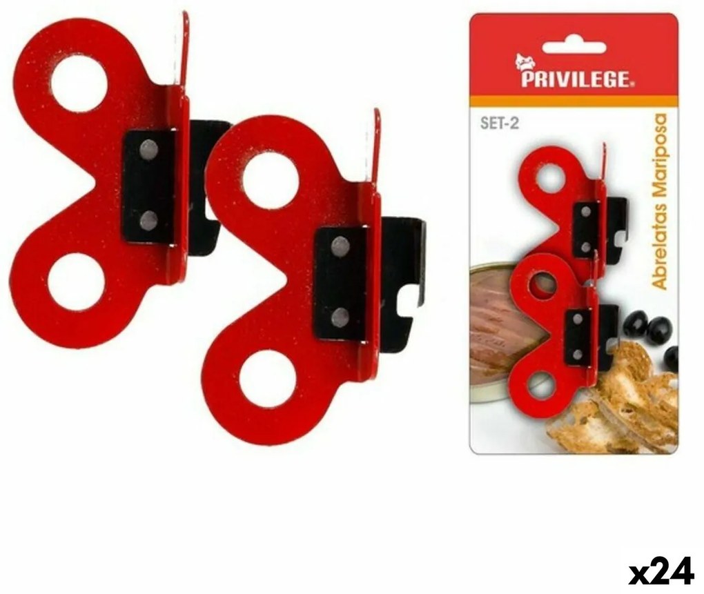 Отварачка за консерви Privilege 8433774638049 19 x 9 x 2,5 cm (24 броя) (2 pcs)
