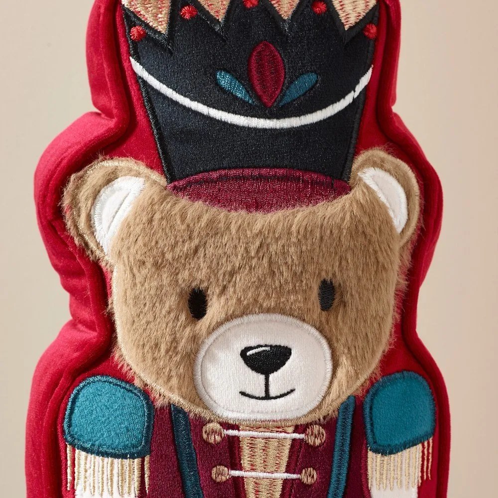 Декоративна възглавница с коледен мотив 20x30 cm Christmas Nutcracker Bear – Catherine Lansfield