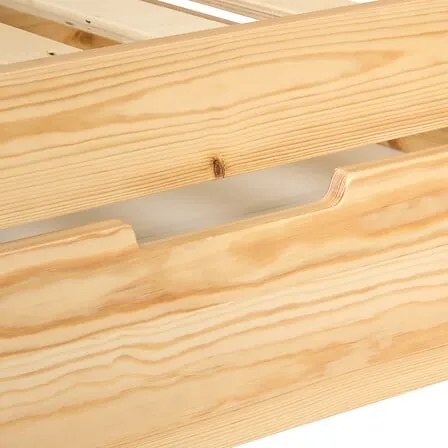 Детско легло с място за съхранение Монтесори Аtmosphera Bosco, 90x190 см, MDF