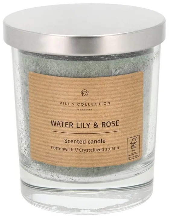 Ароматна свещ с време на горене 40 h Kras: Water Lily & Rose – Villa Collection