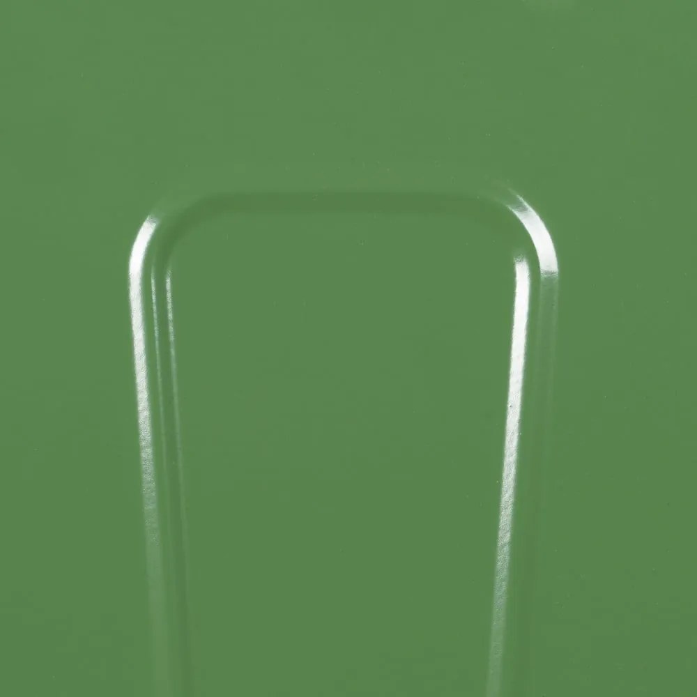 Зелени метални трапезни столове в комплект от 2 бр. – Ixia