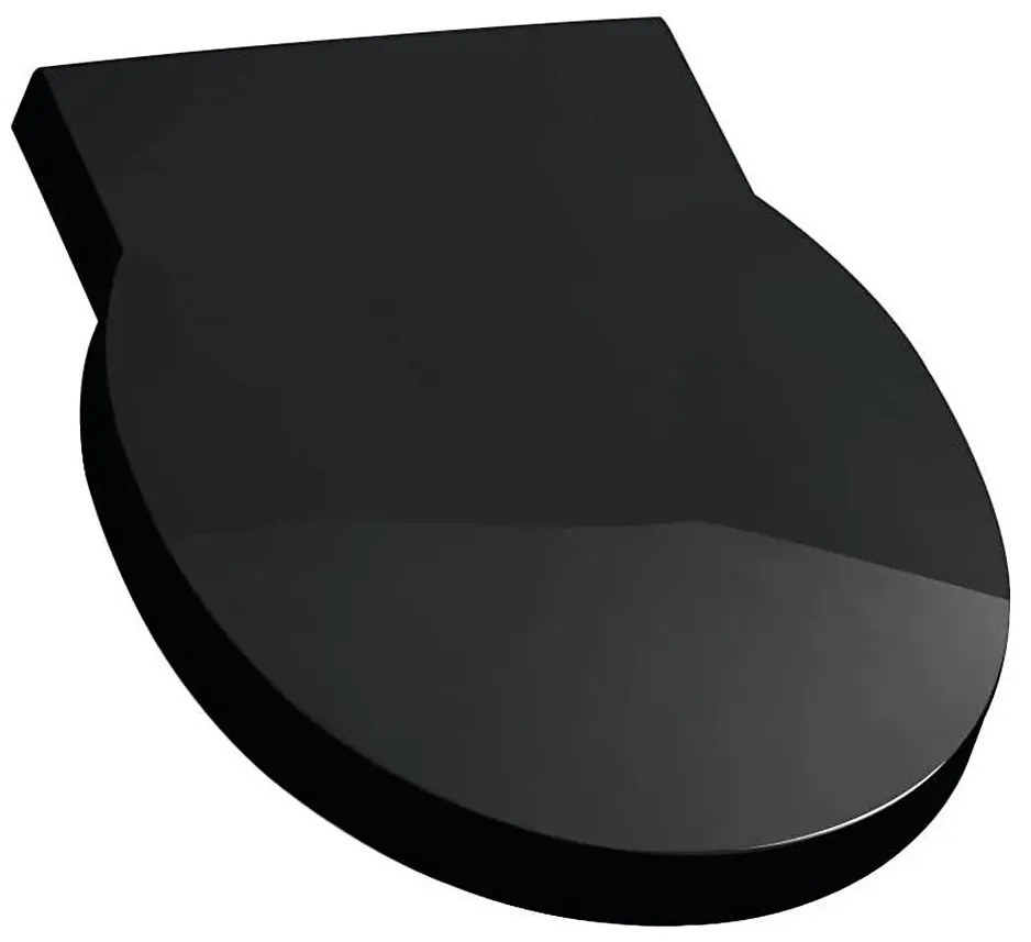 LAUFEN H8942820200001 - Капак за писоар SoftClose VAL дуропласт/глянцово черно