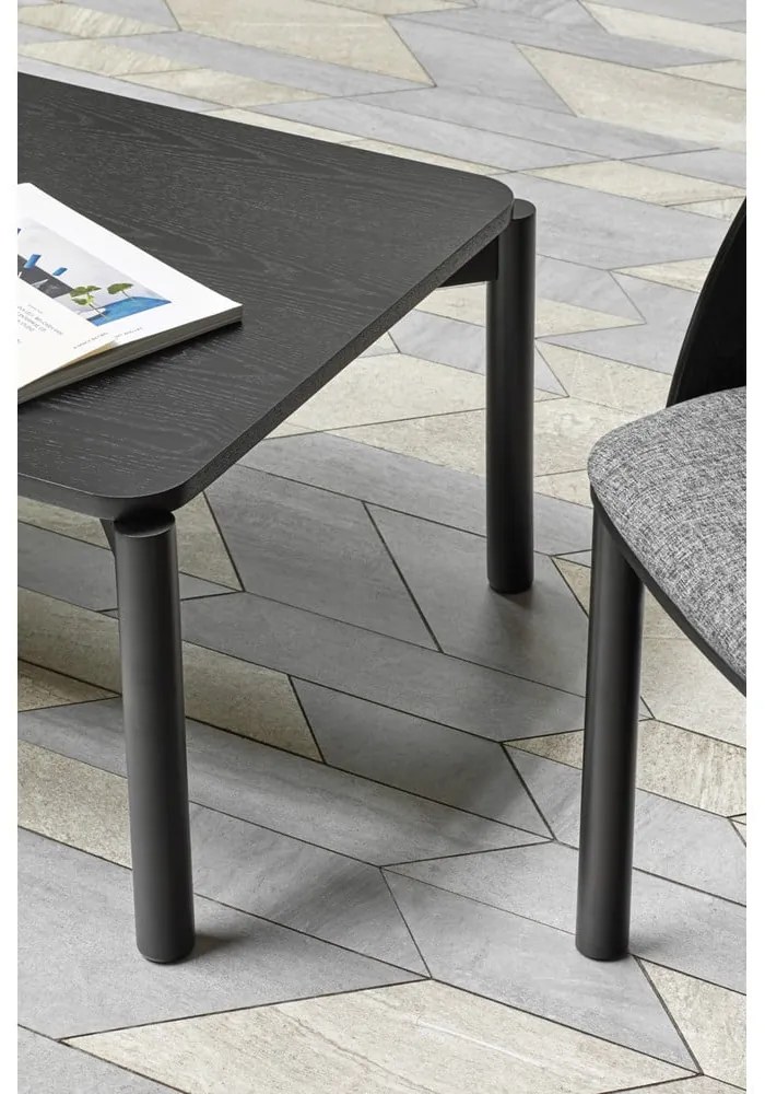 Черна масичка за кафе , 110 x 60 cm Atlas - Teulat