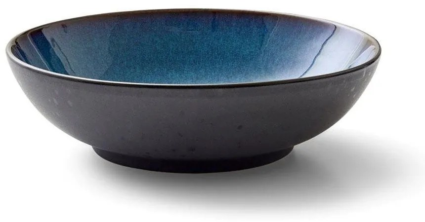 Черна/синя глинена купичка за сервиране 1,8 l Gastro Dark Blue/Black – Bitz