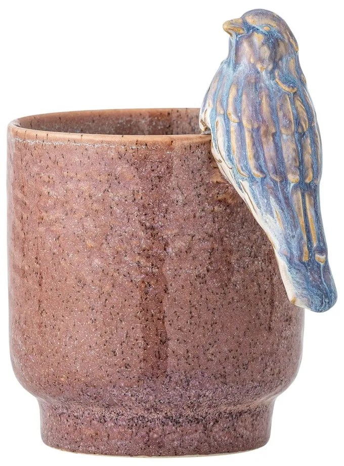 Глинено ръчно рисувано покритие за кашпа ø 11 cm Larky – Bloomingville