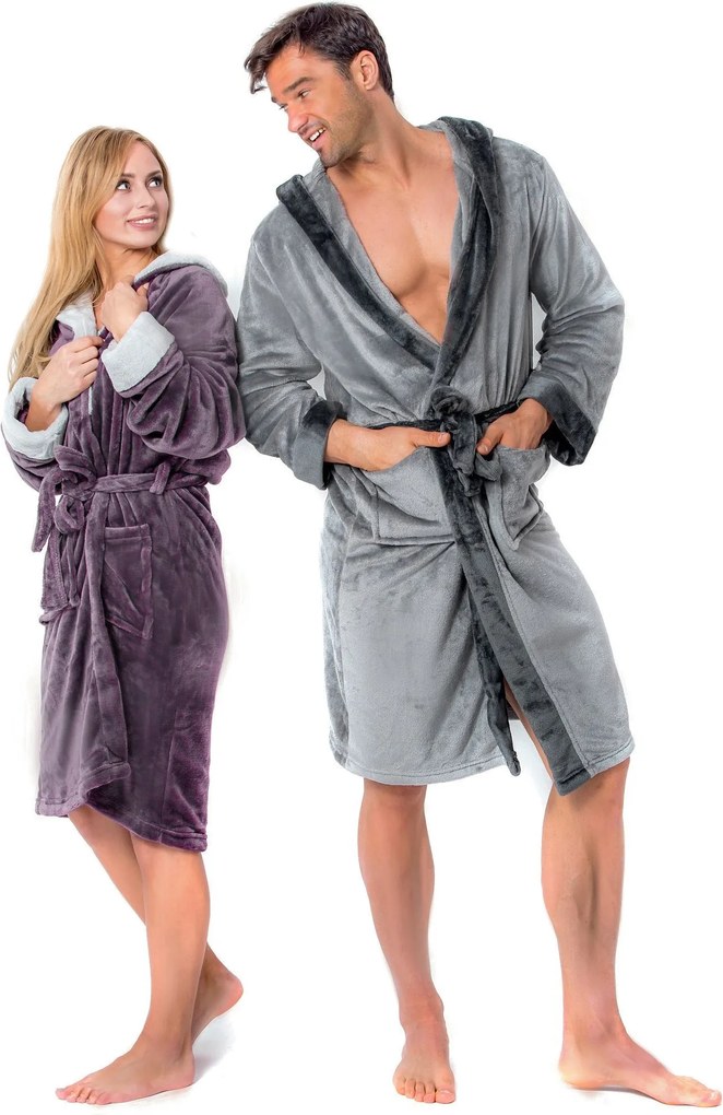 Мъжки халат Comfort Navy