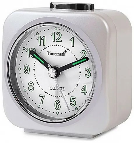 Аналогов будилник Timemark Бял