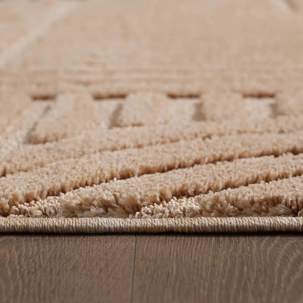 Светлорозов кръгъл килим ø 200 cm Art 1121 – Ayyildiz Carpets