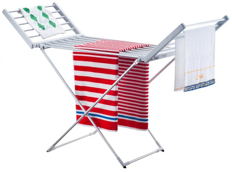 Електрически сушилник за дрехи Adler AD 7821, 220W, 18 нагревателни елемента, IP22, Бял