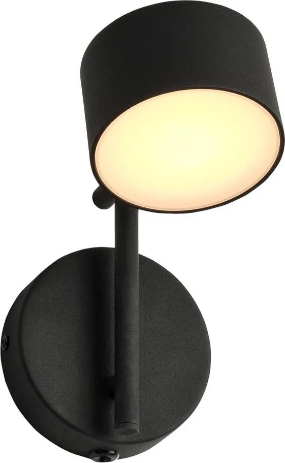 Osram - LED стенен осветител с възможност за димиране DECOR KYOTO LED/12W/230V черен