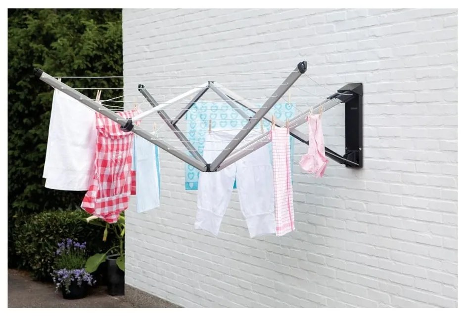 Градинска стенна сушилня за дрехи WallFix 24m – Brabantia