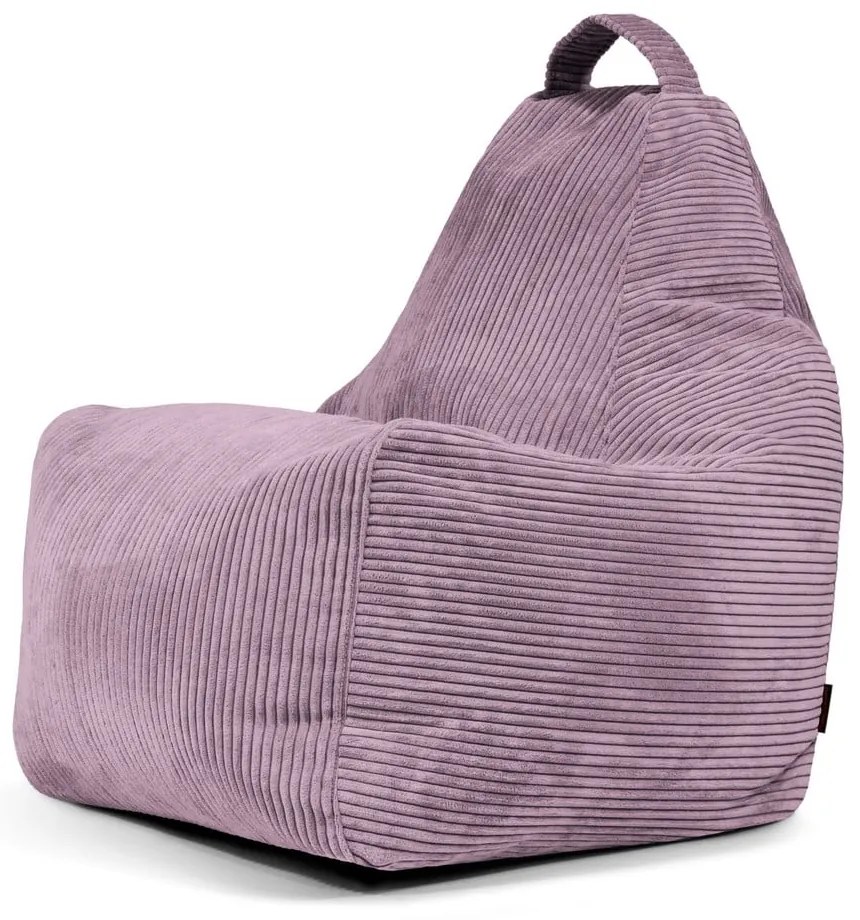 Лилав пуф от рипсено кадифе Play Amuse – SLOWDOWN