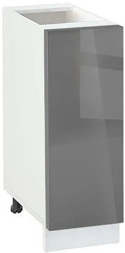 Долен шкаф МДФ Глосмакс 250(25см) Бял