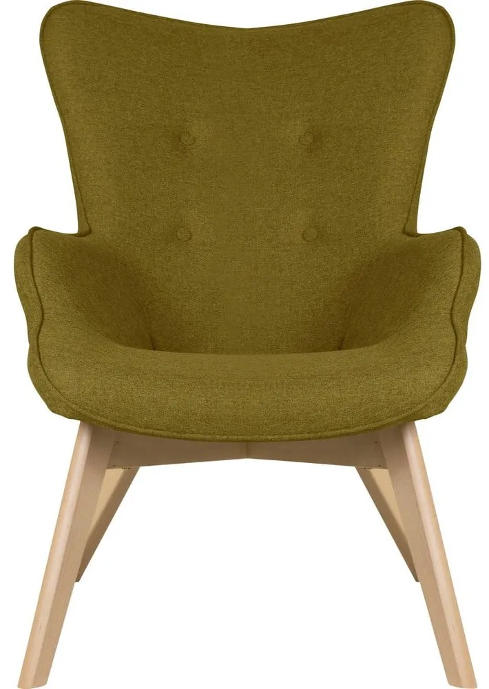 Зелено кресло Niko – Ropez