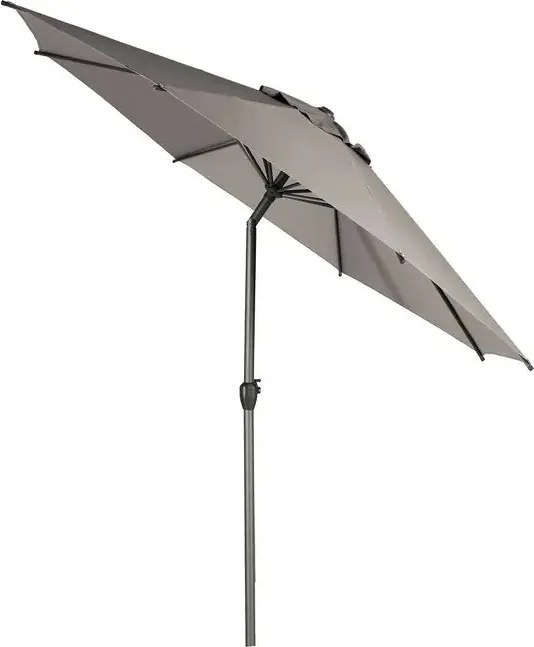 Прав накланящ се чадър Hesperide Loompa, 3 m - Синьо-зелен