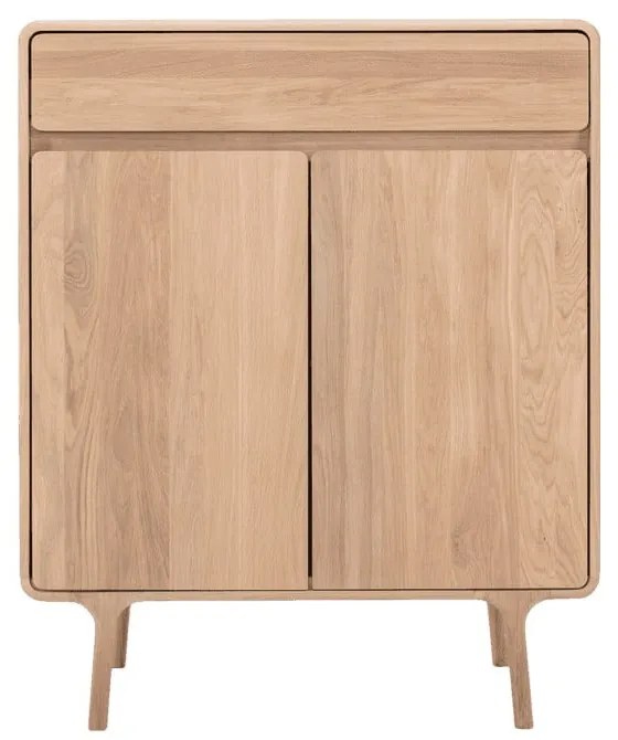 Масивен дъбов скрин Fawn - Gazzda