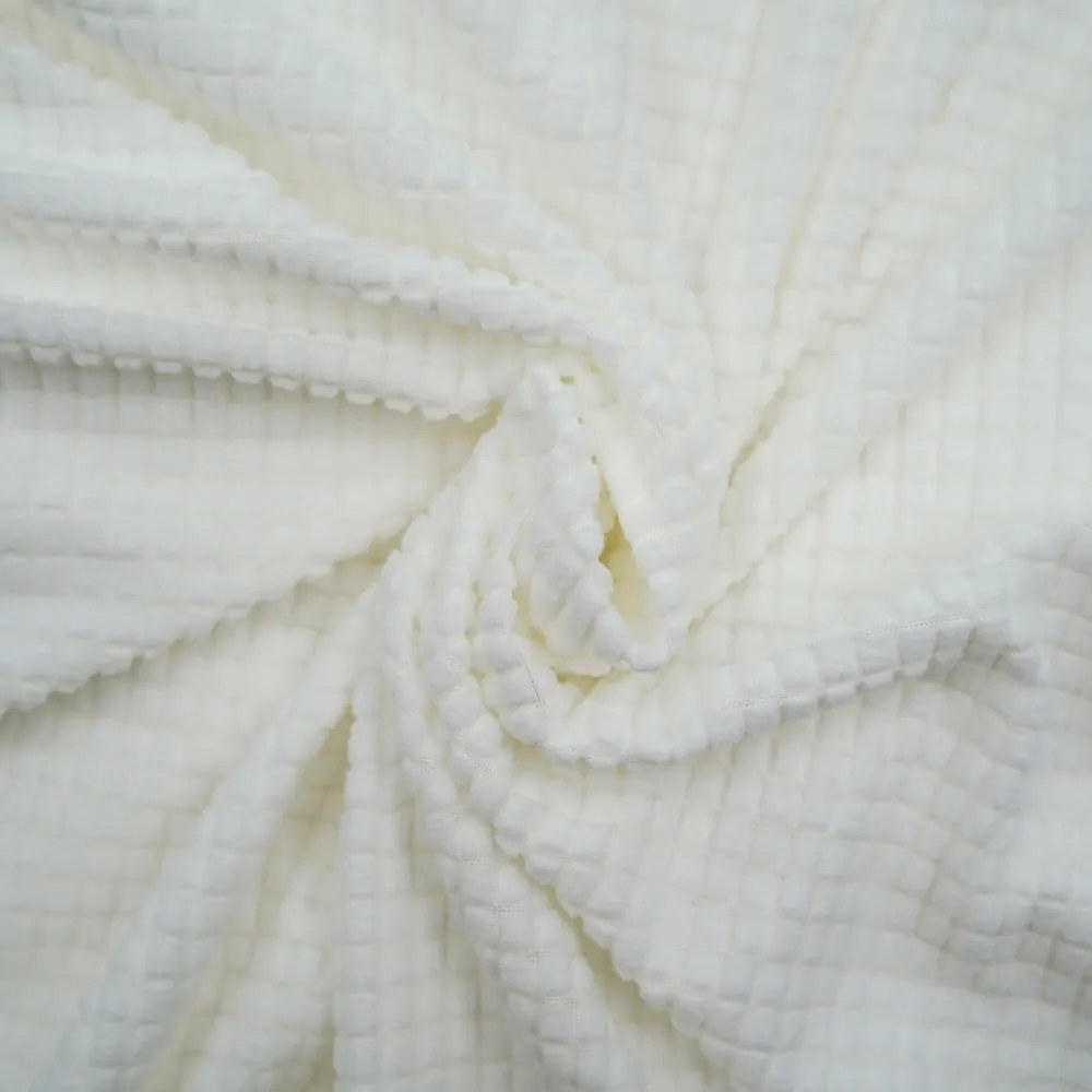 Кремаво триместно ластично покривало за диван Sacha – douceur d'intérieur