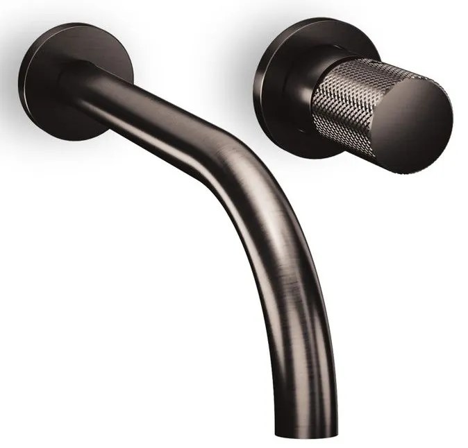 Кран мивка стена Eletta Tecno-Черен-четка