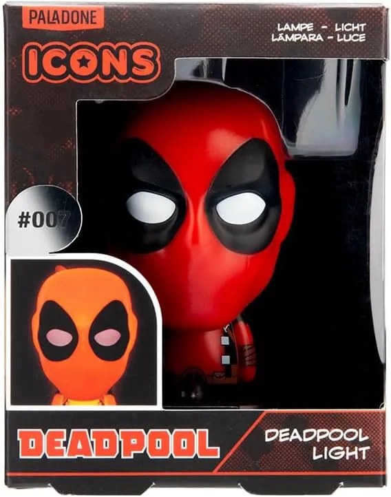 PALADONE Icons Marvel - лампа Deadpool BDP