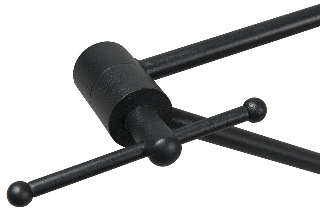 Модерна висяща лампа черна без абажур - Blitz