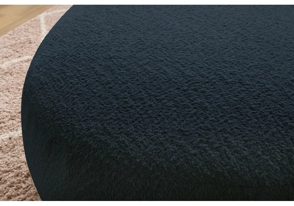 Тъмносиня табуретка от букле Saint-Germain - Bobochic Paris