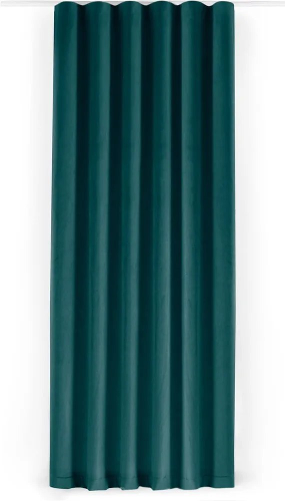 Затъмняваща завеса в петролен цвят 400x270 cm Velto – Filumi