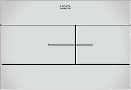 Бутон PS2 за DUPLO WC S, двоен, хром-гланц