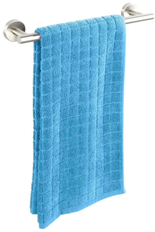 Матово сребро стенна поставка за кърпи от неръждаема стомана Bosio – Wenko