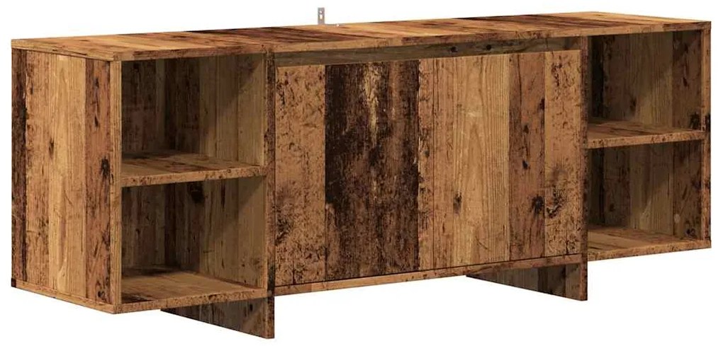 856788 vidaXL ТВ шкаф, старо дърво, 130x35x50 см, инженерно дърво