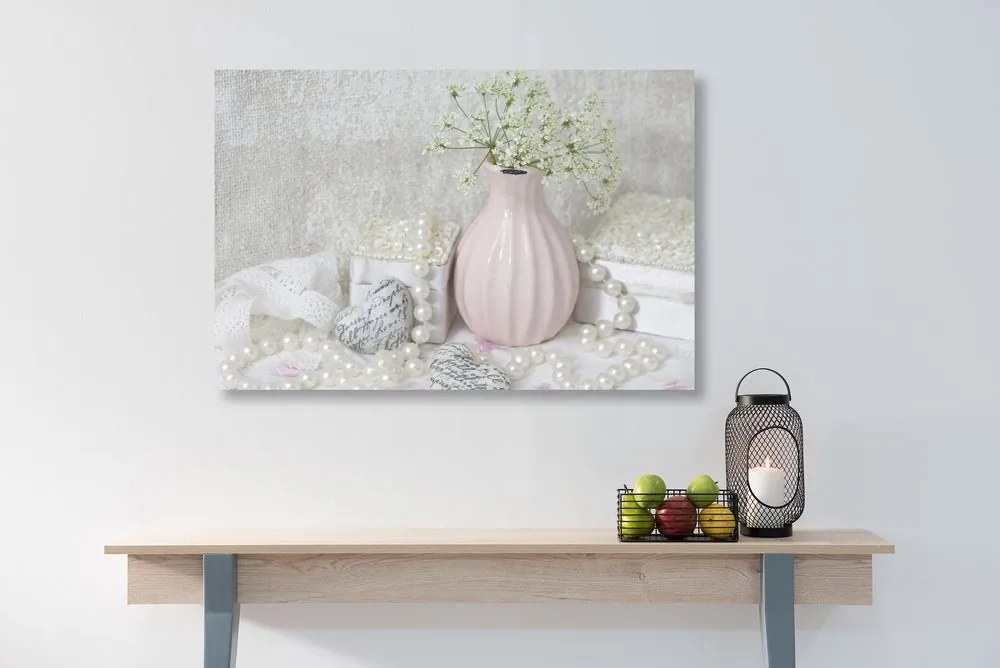 Картина на платно – Луксозен Shabby Chic натюрморт
