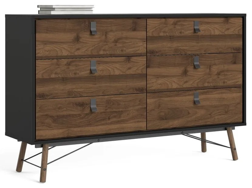 Тъмнокафяв скрин , 150 x 95 cm Ry - Tvilum