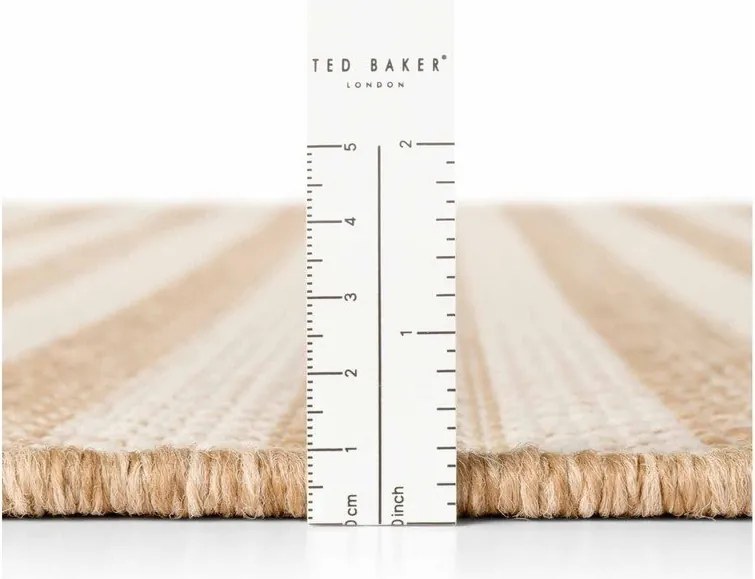 Кремав/в естествен цвят килим за открито и закрито 160x230 cm Haringey Woodfield – Ted Baker