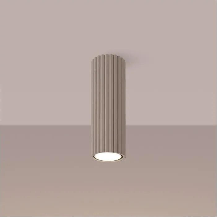 Brilagi - LED точково осветително тяло CRESTO 1xGU10/10W/230V 20 см таупе