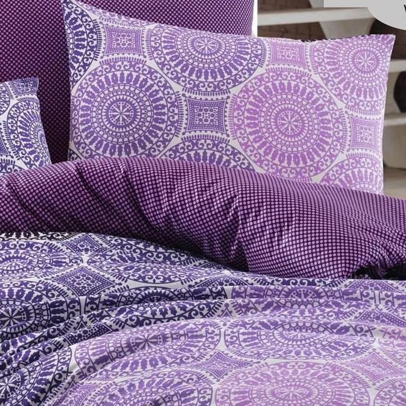 ЛУКСОЗНО СПАЛНО БЕЛЬО ОТ 100% ПАМУК РАНФОРС ЗА ГОЛЯМА СПАЛНЯ КОЛИН /BAHAR TEXTILE/