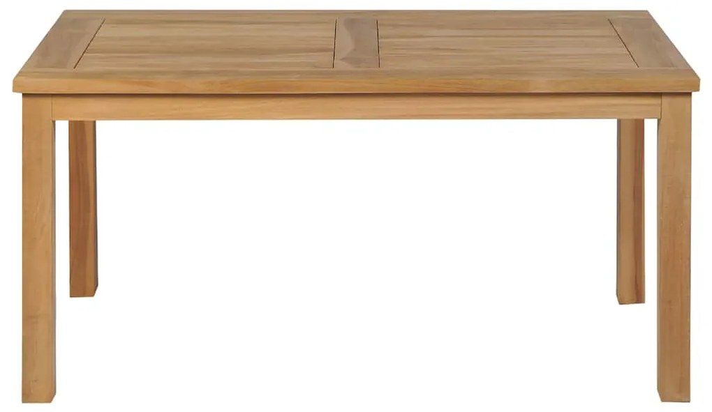43253 vidaXL Маса за кафе тиково дърво 90x50x45 см