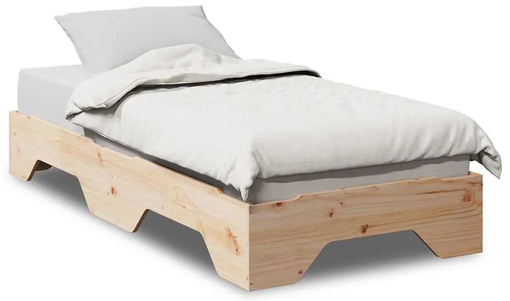 859208 vidaXL Рамка за легло без матрак с възможност за подреждане 90x190 cm