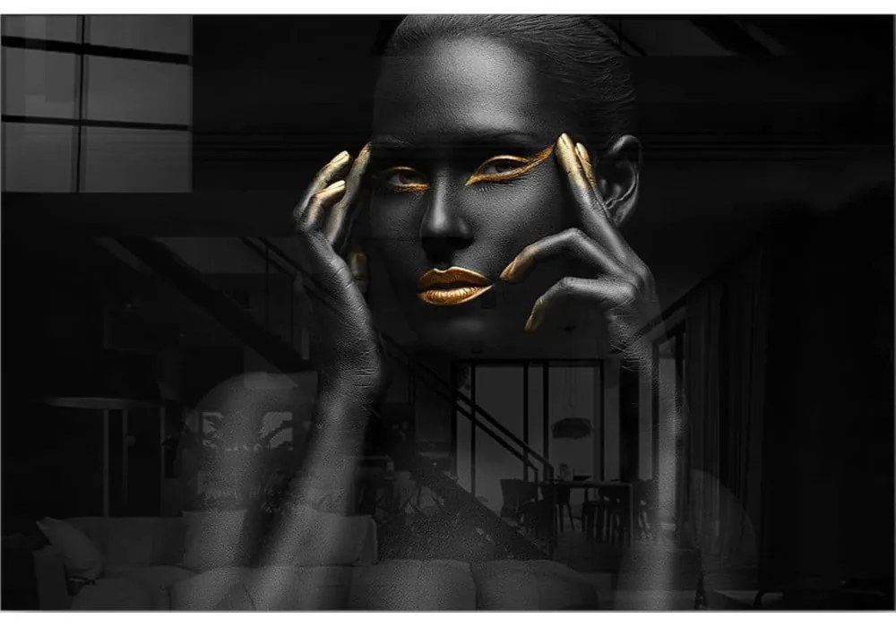 Картина върху стъкло 70x50 cm - Wallity