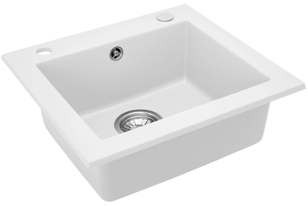 Кухненска мивка Rea West white