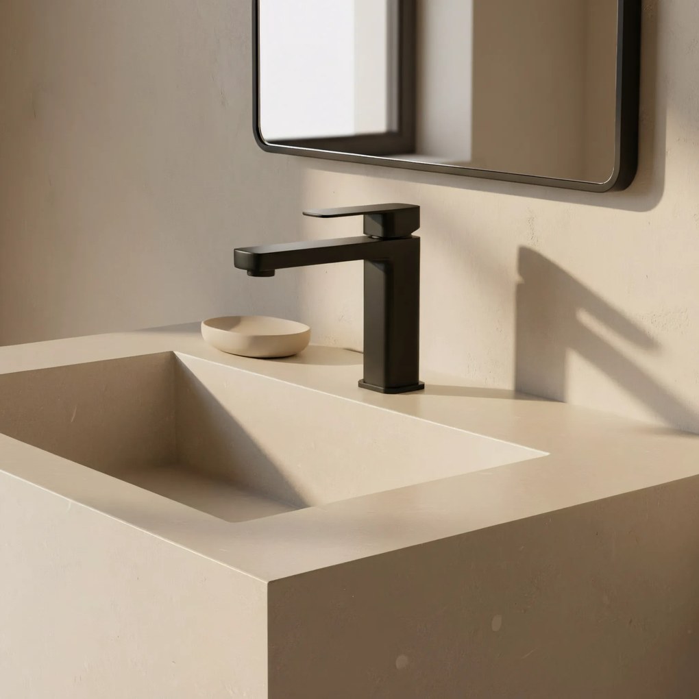 Смесител за баня Rea Arlo Black