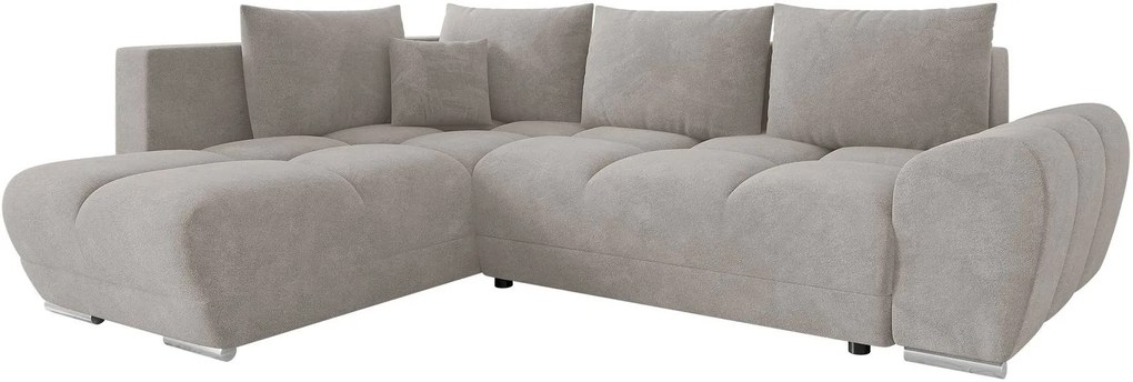 Ъглов диван Forrest-Сив-Ляв