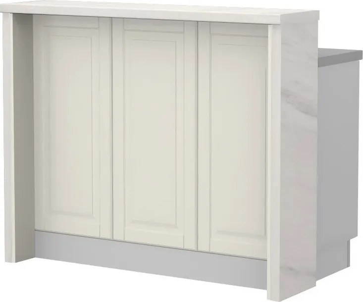 Бар Пейка Toscana-Length: 120 cm-White Marble