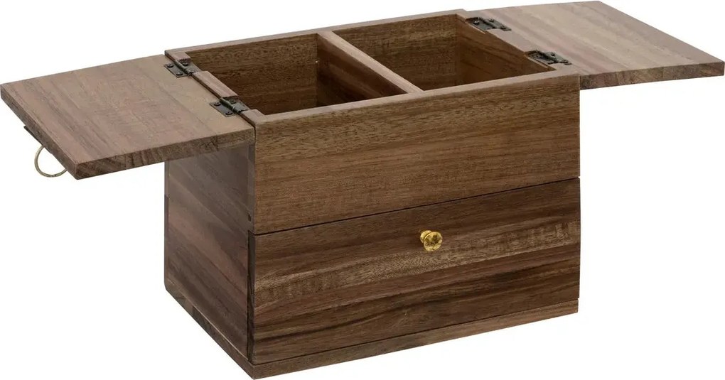 Кутия за съхранение на бижута atmosphera Jiling, Акация