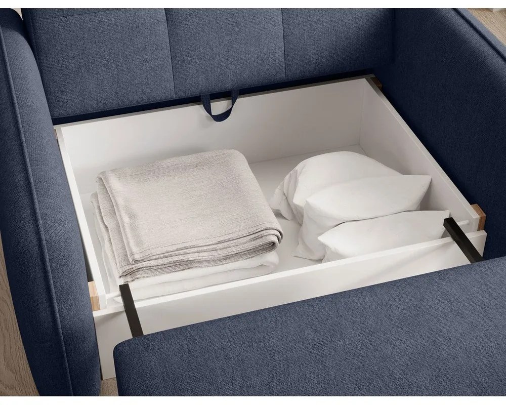 Тъмносиньо кресло Laine – ELTAP