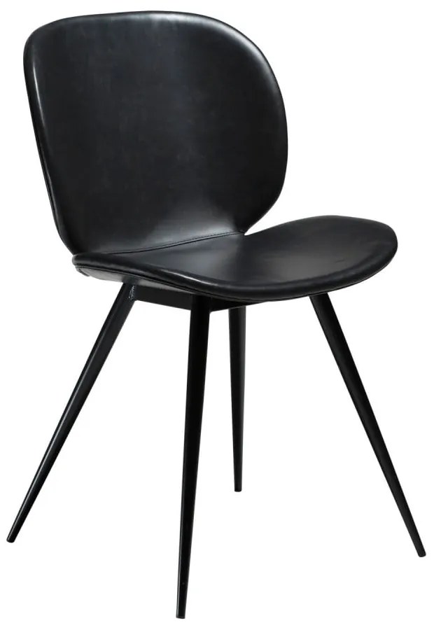 Черен кожен стол Cloud - DAN-FORM Denmark